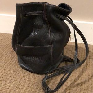 Coach sling back backpack style purse